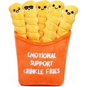 Emotional Support Crinkle Plush Fries